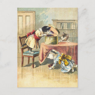 Carte Postale Les 3 petits chatons : à la recherche des Mittens