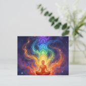 Carte Postale Les 7 Chakras (Debout devant)