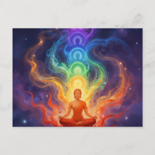 Carte Postale Les 7 Chakras