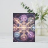 Carte Postale Les 7 chakras (Debout devant)