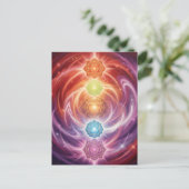 Carte Postale Les 7 Chakras´10 (Debout devant)