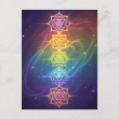 Carte Postale Les 7 Chakras '11 (Devant)