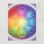 Carte Postale Les 7 Chakras´9 (Devant)