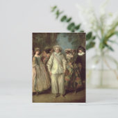 Carte Postale Les acteurs du dell'Arte de Commedia (Debout devant)