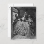 Carte Postale Les adieux (Devant / Derrière)