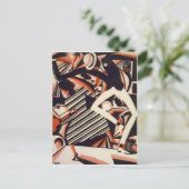 Carte Postale Les Afro-Américains des années 1920 - Dessin en de (Debout devant)