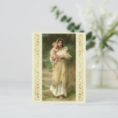 Carte Postale Les agneaux de William Bouguereau (Debout devant)