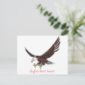 Carte Postale Les aigles ne tweetent pas (Debout devant)