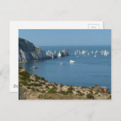 Carte Postale Les aiguilles (Devant / Derrière)