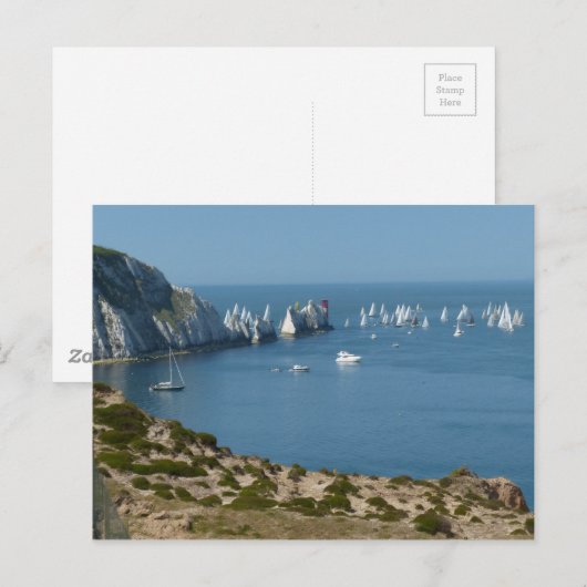 Carte Postale Les aiguilles (Devant / Derrière)