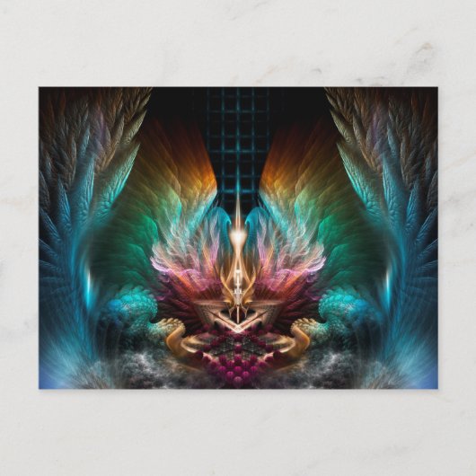 Carte Postale Les Ailes De L'Artillien (Devant)