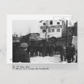 Carte Postale Les alentours de la Maison des Syndicats, (Devant / Derrière)