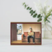 Carte Postale Les Aliens sont proches - (Debout devant)