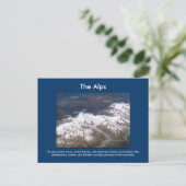 Carte Postale Les Alpes De L'Espace (Debout devant)