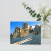 Carte Postale Les Alpes italiennes (Debout devant)