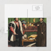 Carte Postale Les Ambassadeurs, 1533 (Devant / Derrière)
