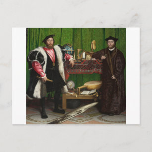 Carte Postale Les Ambassadeurs, Holbein le Jeune