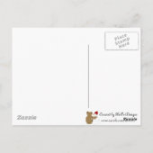 Carte Postale Les amis de la neige pensent à vous (Dos)