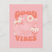 Carte Postale Les amis de la rue Sésame | Good Vibes (Devant)
