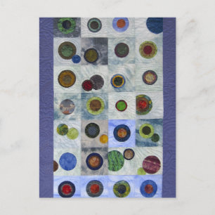 Carte Postale "Les amis de Saturne" par Heather Lair Designs