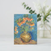 Carte Postale Les amitiés dans un vase de cuivre Van Gogh (Debout devant)