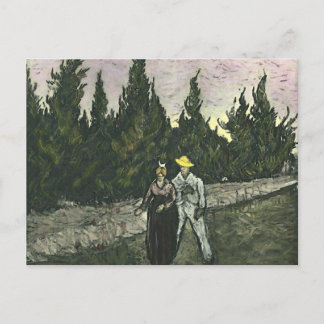 Carte Postale Les Amoureux, Van Gogh