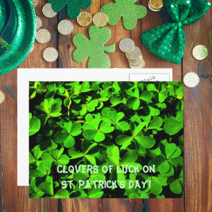 Carte Postale Les amours de la chance à la Saint Patrick