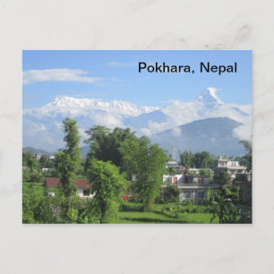 Carte Postale Les Anapurnas de Pokhara