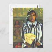 Carte Postale Les ancêtres de Tehamana - Paul Gauguin (Devant / Derrière)