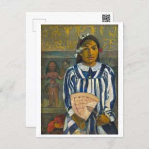Carte Postale Les ancêtres de Tehamana   Paul Gauguin  