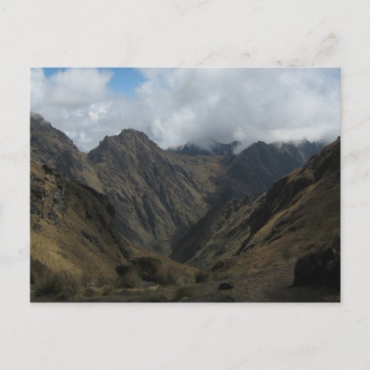 Carte Postale Les Andes (Devant)