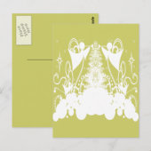 Carte Postale Les anges changent de couleur (Devant / Derrière)