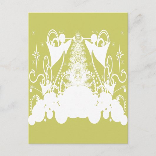 Carte Postale Les anges changent de couleur (Devant)