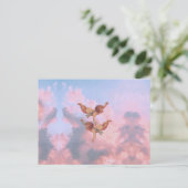 Carte Postale Les anges dans le ciel (Debout devant)