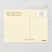 Carte Postale Les Anges de Bouguereau (Dos)