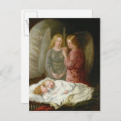 Carte Postale Les anges gardiens (Devant / Derrière)