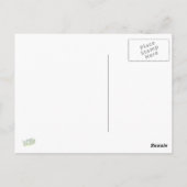 Carte Postale les années 50 Retro Bowling (Dos)