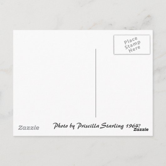 Carte Postale Les années 60 étaient Cool (Dos)