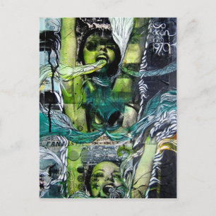 Carte Postale les années 70 douche