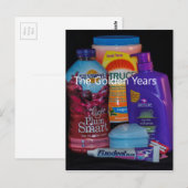 Carte Postale Les années d'or (Devant / Derrière)