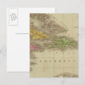 Carte Postale Les Antilles (Devant / Derrière)
