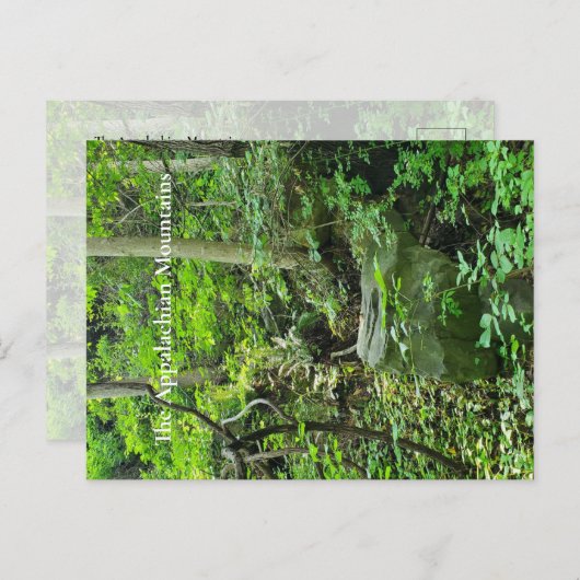 Carte Postale Les Appalaches (Devant / Derrière)