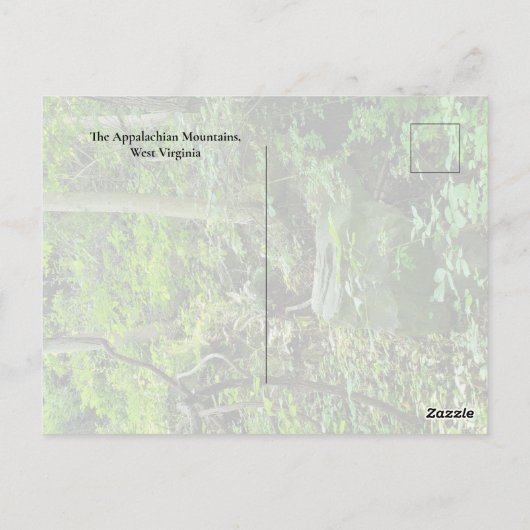 Carte Postale Les Appalaches (Dos)