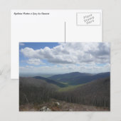 Carte Postale Les Appalaches au printemps (Devant / Derrière)