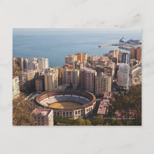 Carte Postale Les Arènes Et Le Port De La Malagueta