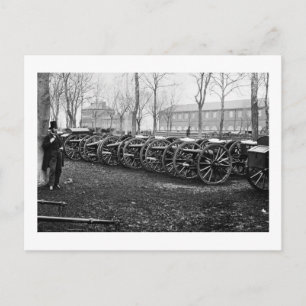 Carte Postale Les armes à sous à l'Arsenal : 1862