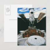 Carte Postale Les astronautes de la navette spatiale (Devant / Derrière)