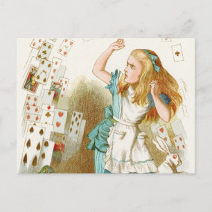 Carte Postale Les aventures d'Alice au pays des merveilles