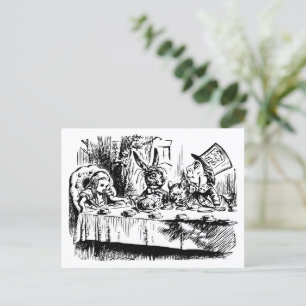 Carte Postale Les aventures d'Alice au pays des merveilles