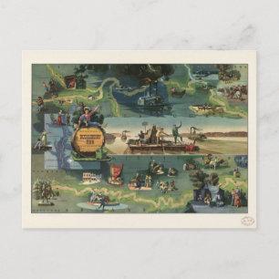 Carte Postale Les aventures de Huckleberry Finn